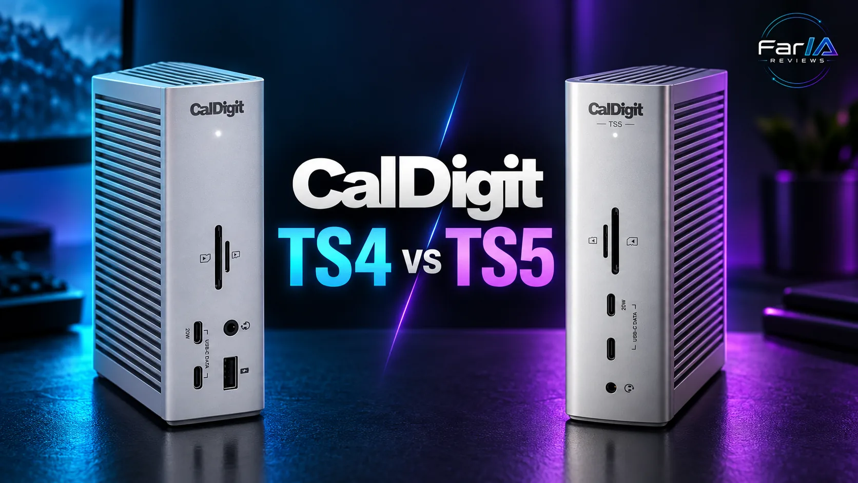 CalDigit TS4 vs TS5: diferencias, precio y cuál comprar CalDigit TS4 vs TS5: diferencias, precio y cuál comprar