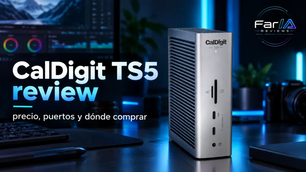CalDigit TS5 review: precio, puertos y dónde comprar