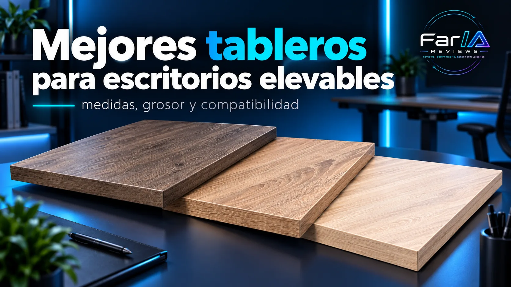 Mejores tableros para escritorios elevables: medidas y cuál comprar