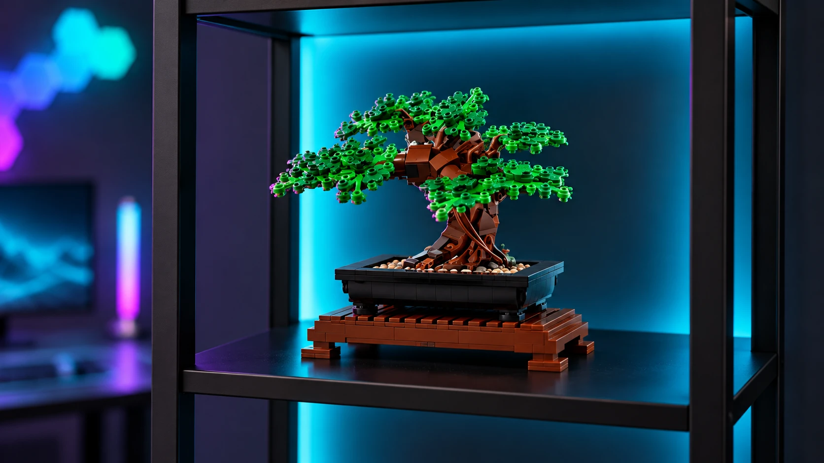 LEGO Bonsái 10281 en el setup