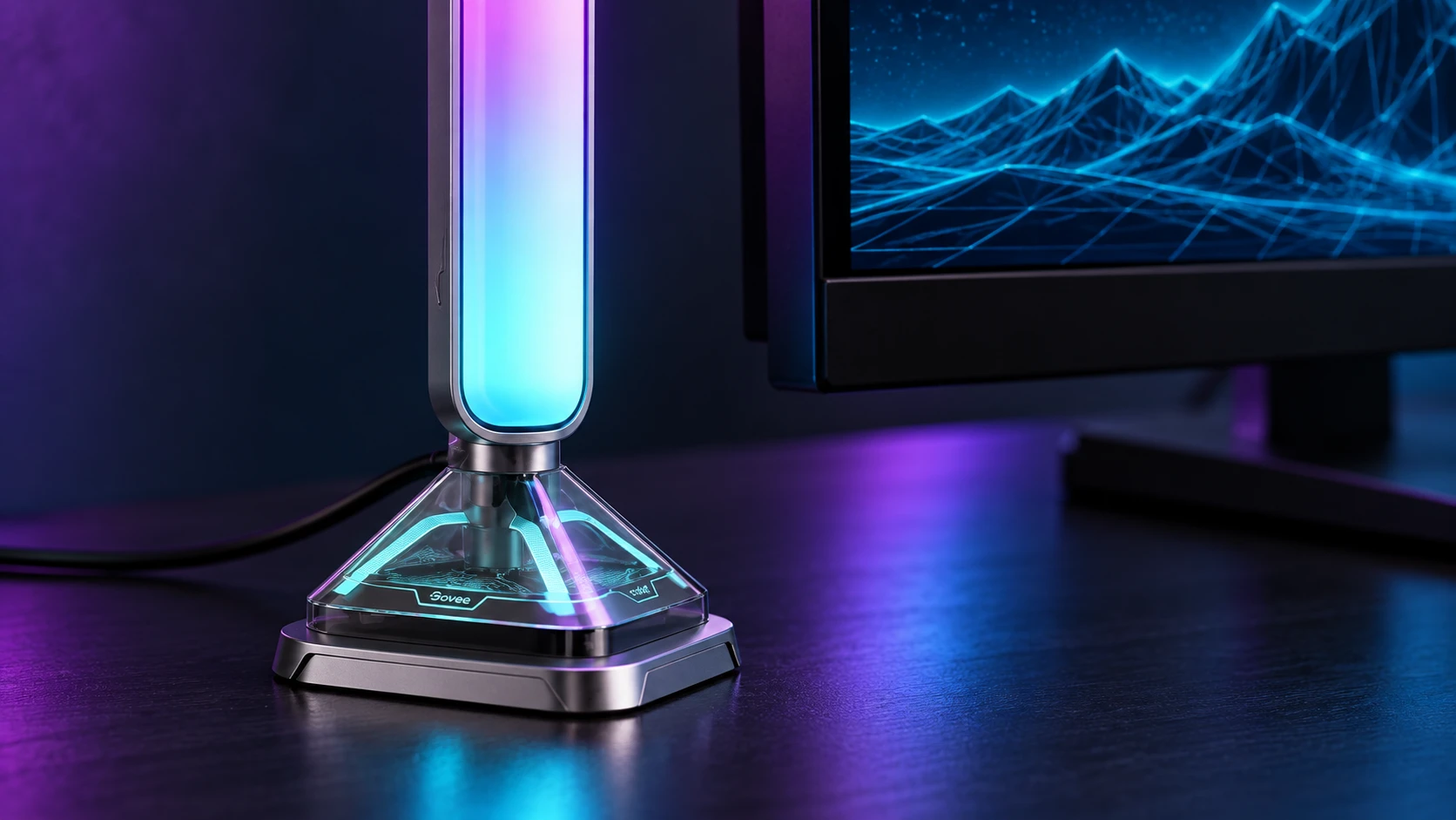 Govee Gaming Lightbars Pro en el setup