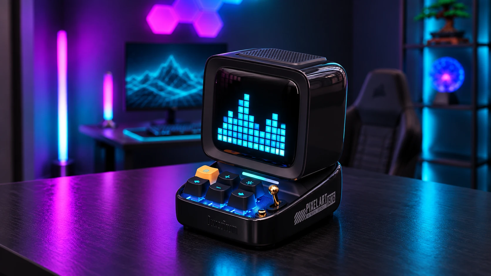 Divoom Ditoo en el setup