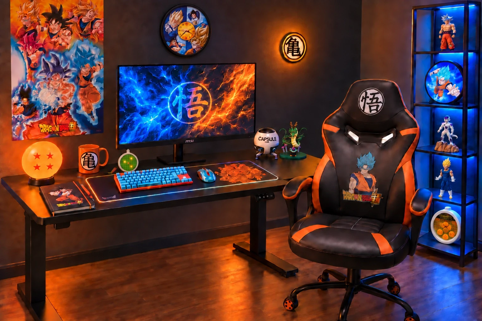 Setup Dragon Ball · SAIYAN