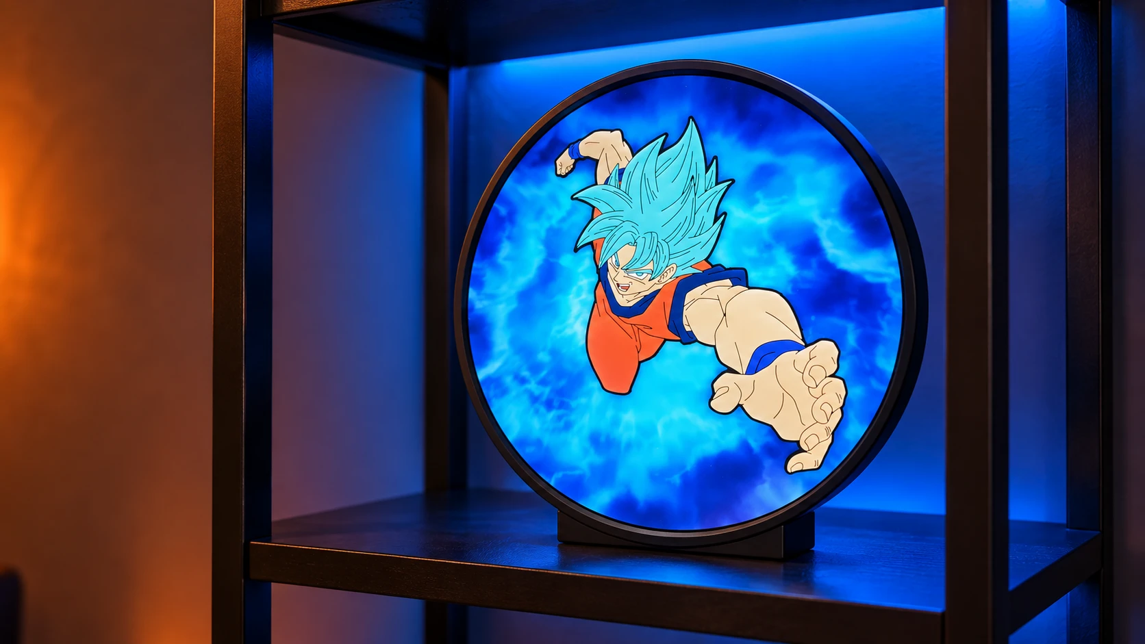 Dragon Ball Super · Goku Super Saiyan Azul en el setup