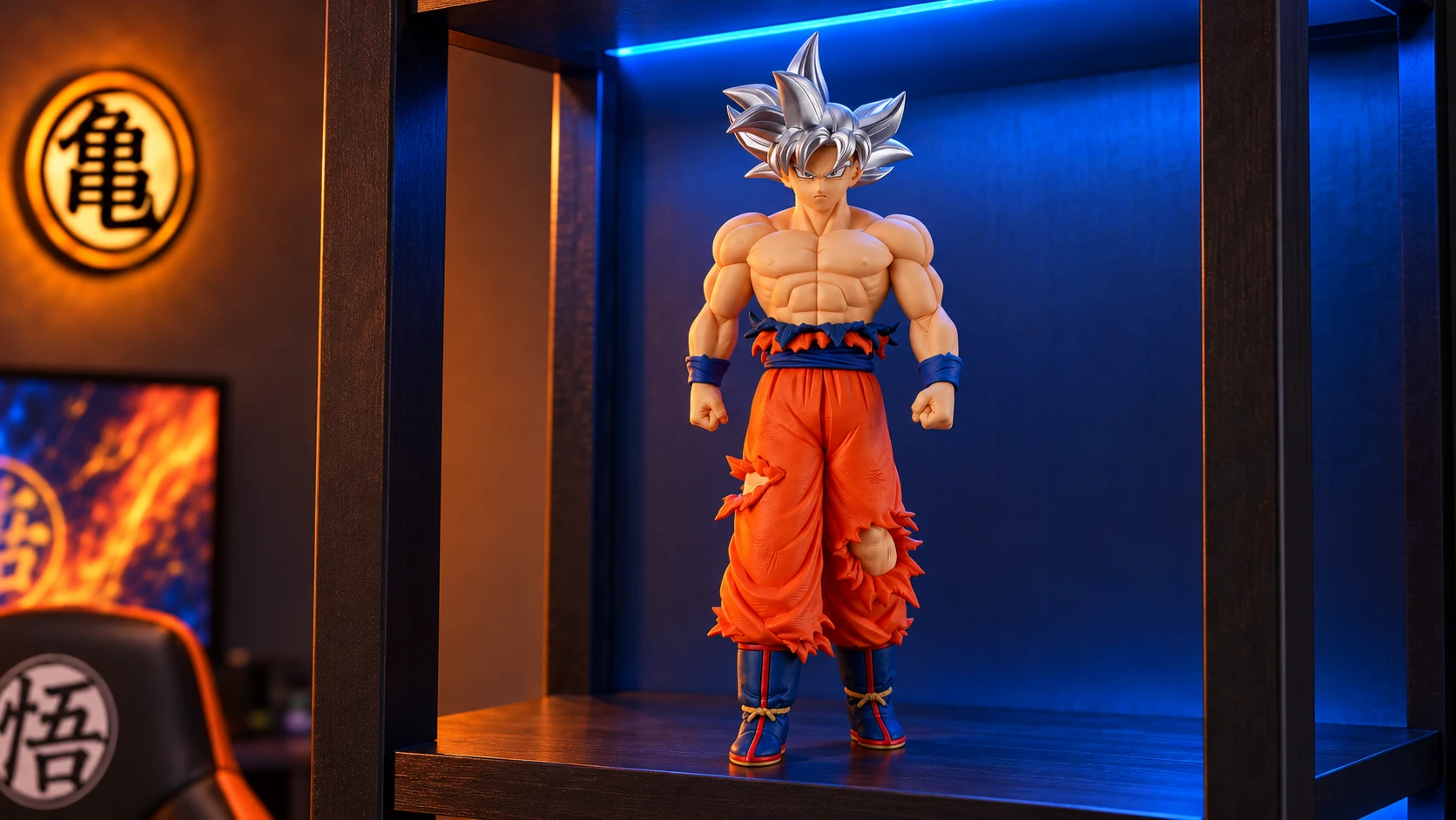 Banpresto · Goku Ultra Instinct en el setup