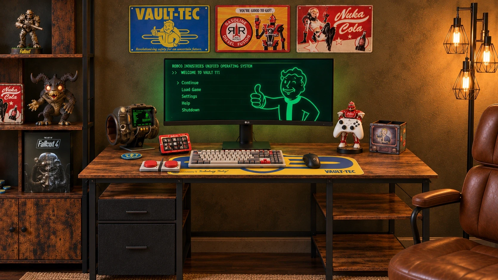 VASAGLE · BARNET LWD104B01 en el setup
