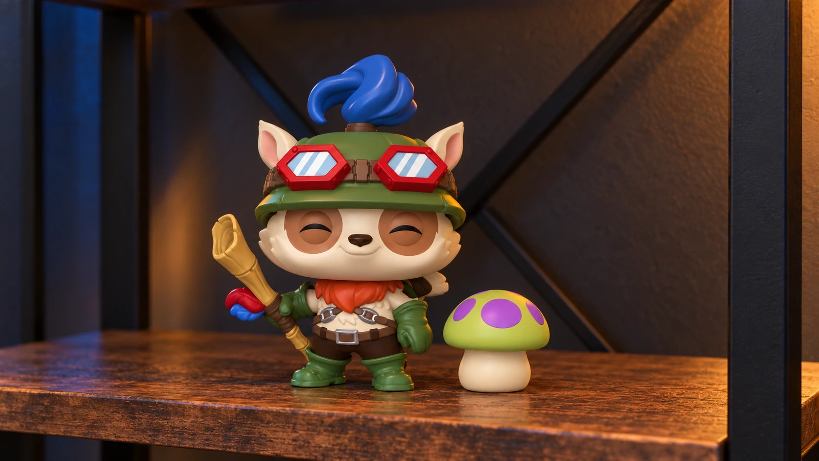 Funko · Teemo with Shroom en el setup