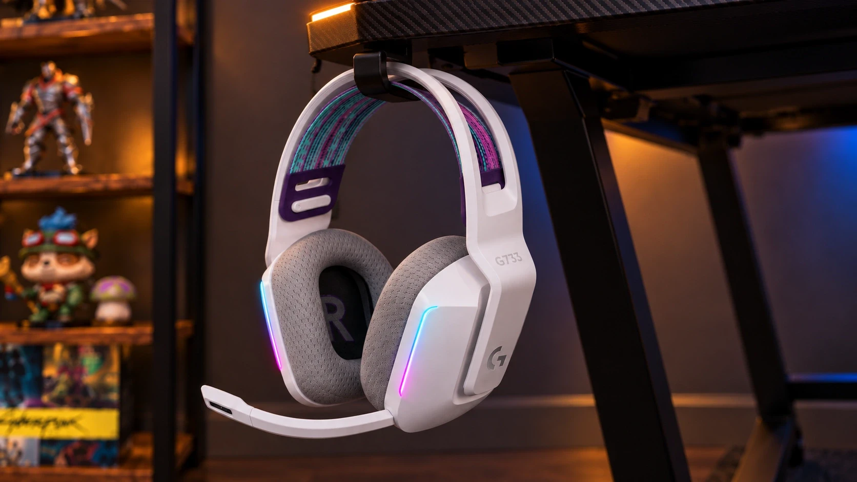 Logitech · G733 LIGHTSPEED en el setup