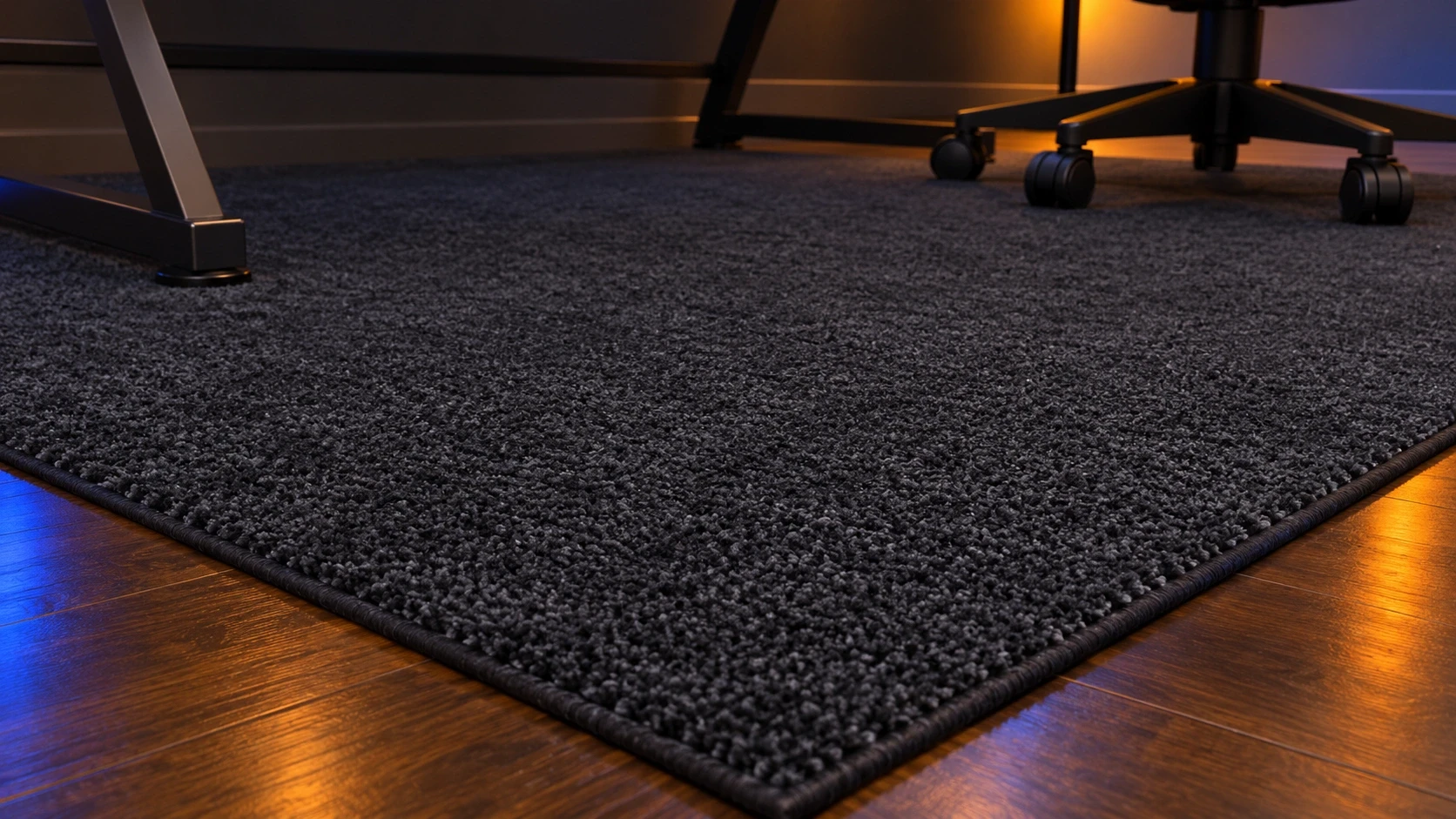 Paco Home · Alfombra negra en el setup