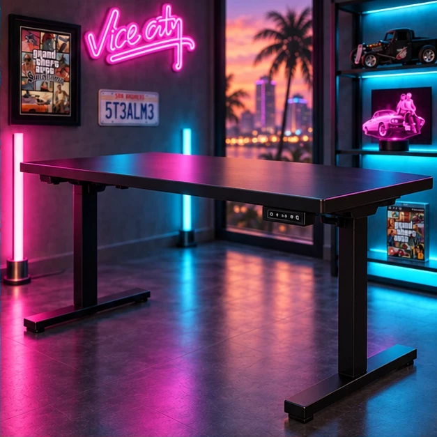 FLEXISPOT · Escritorio elevable en el setup
