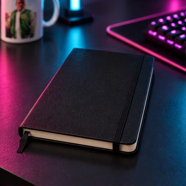Moleskine Classic Large en el setup