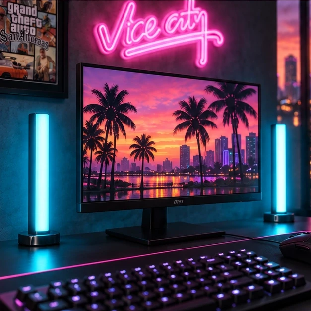 Govee Gaming Lightbars Pro en el setup