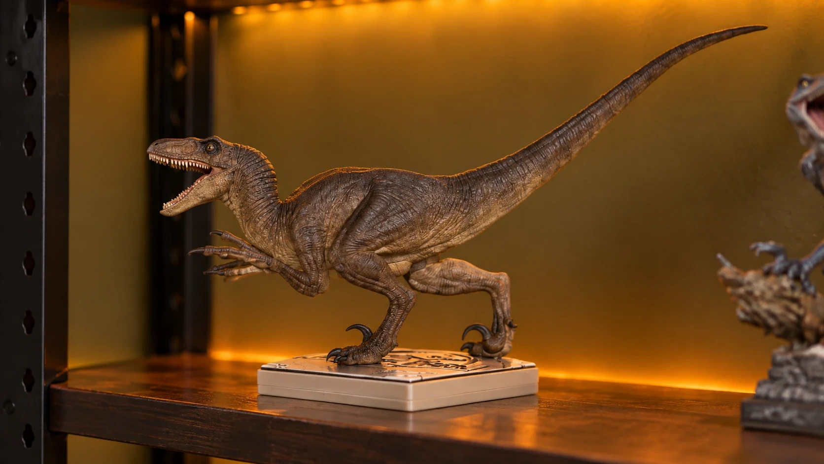 Iron Studios · Velociraptor Attack en el setup