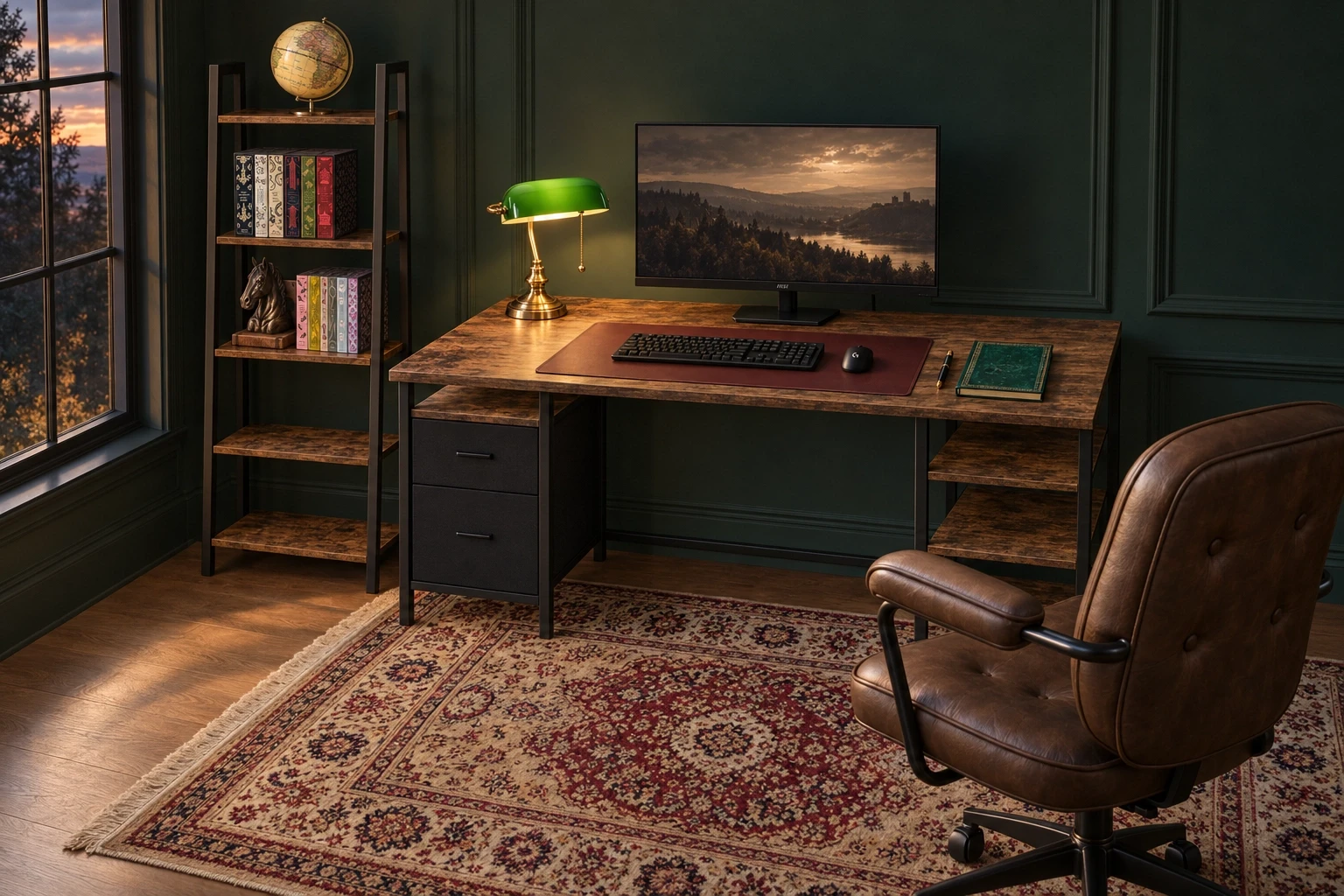 Setup Biblioteca oscura · NOCTURNA