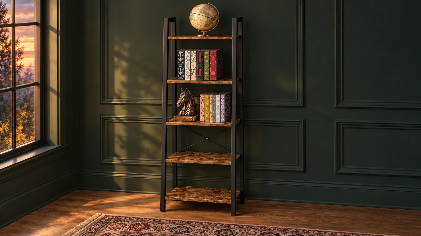 VASAGLE · Librería BARNET en el setup