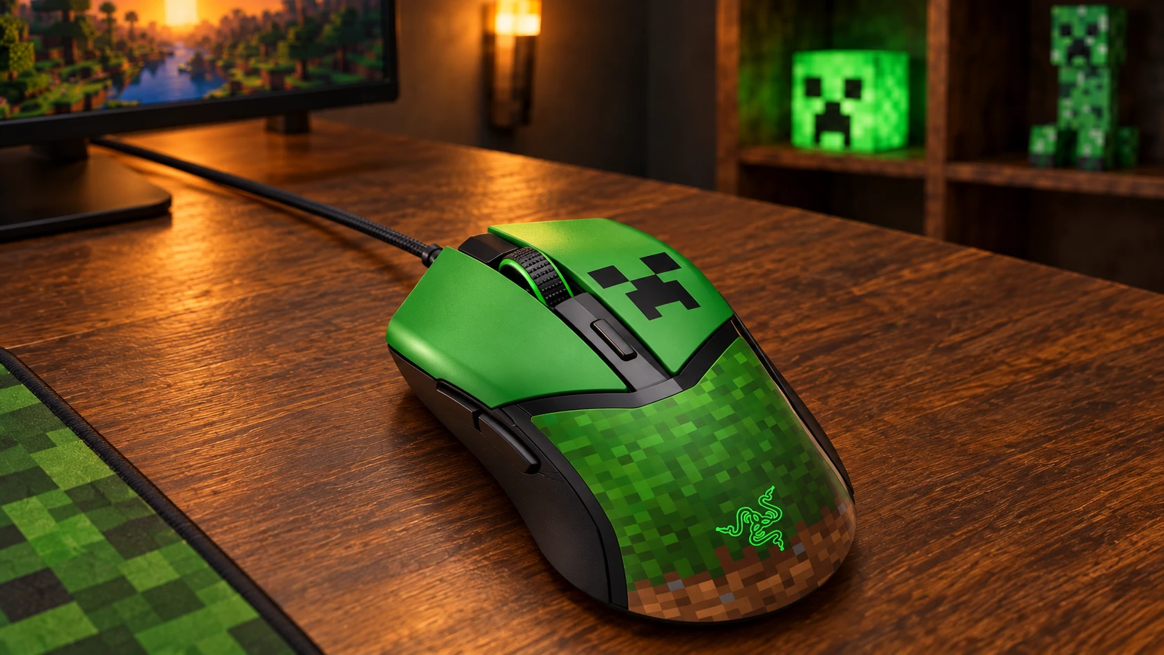 Razer Cobra · Minecraft en el setup