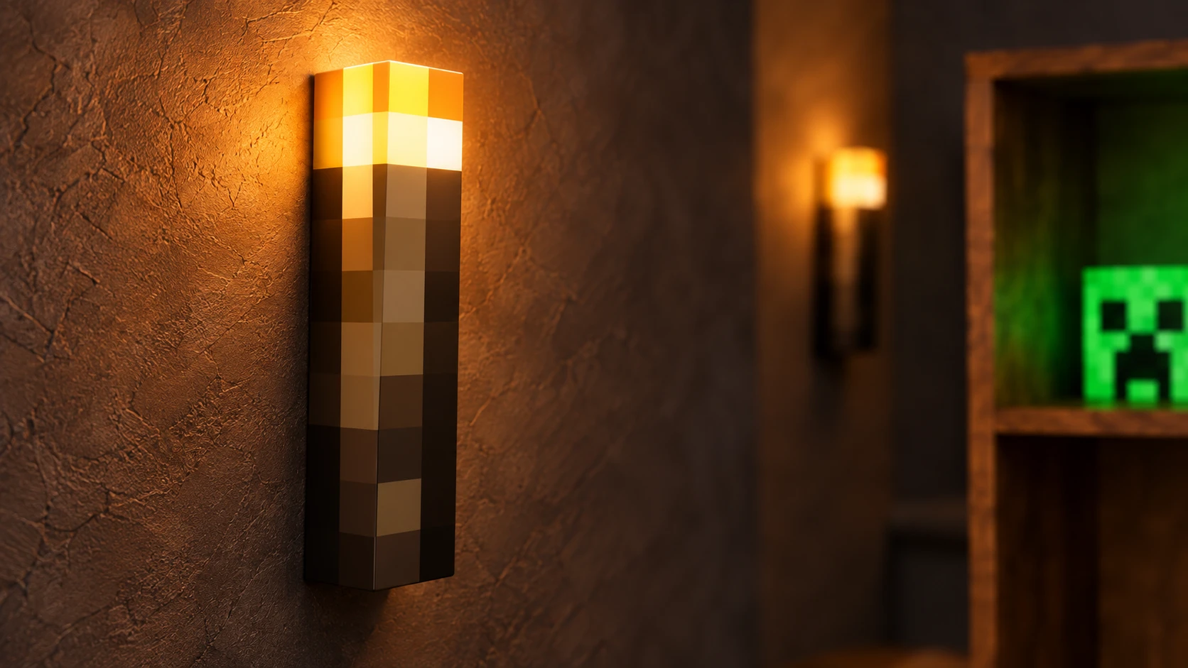 Paladone · Antorcha Minecraft en el setup