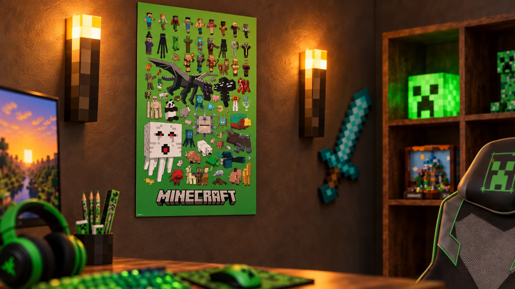 Minecraft · Character Montage en el setup
