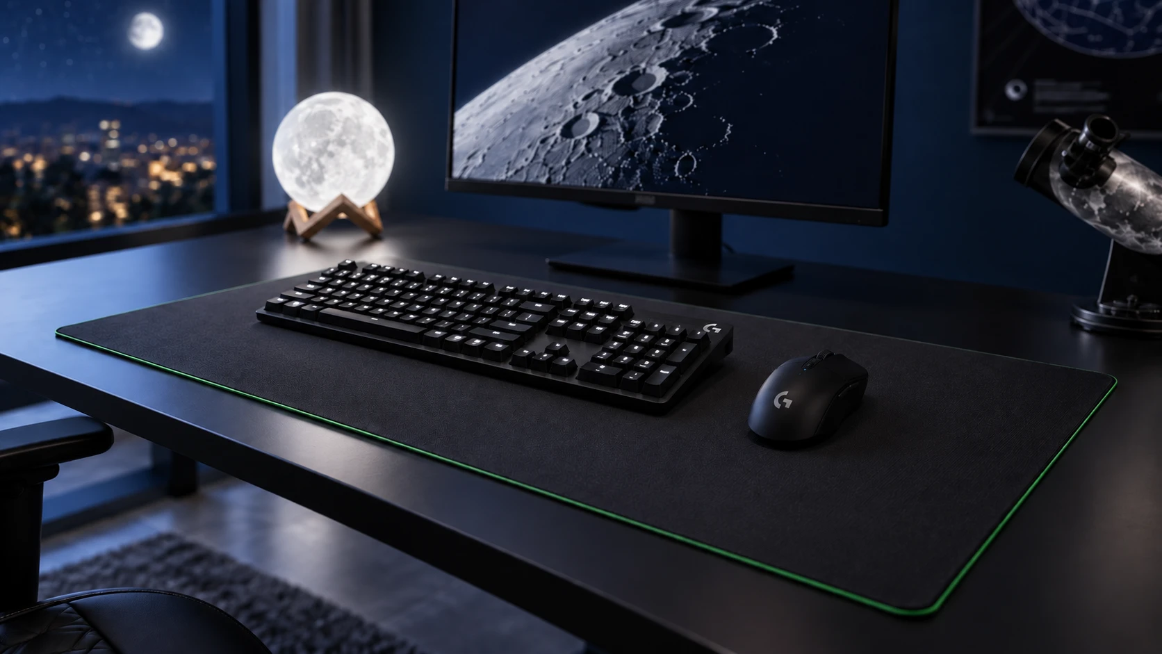 Razer Gigantus V2 XXL en el setup