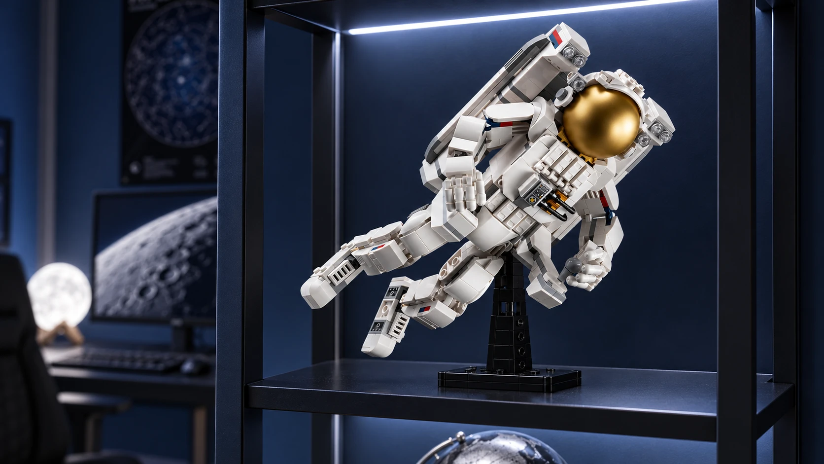LEGO · Astronauta espacial en el setup