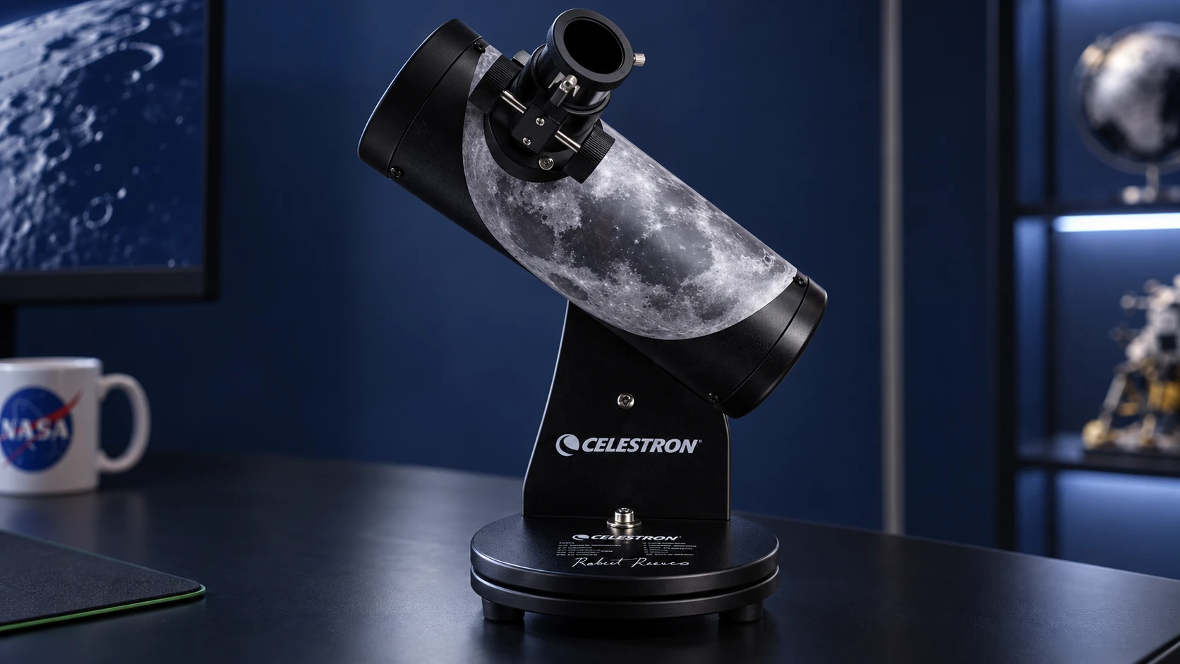 Celestron · FirstScope lunar en el setup
