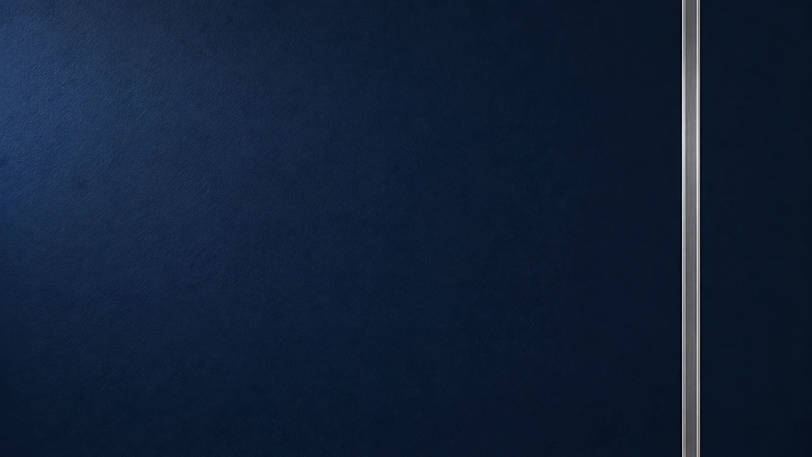 Acabado propuesto · azul noche en el setup