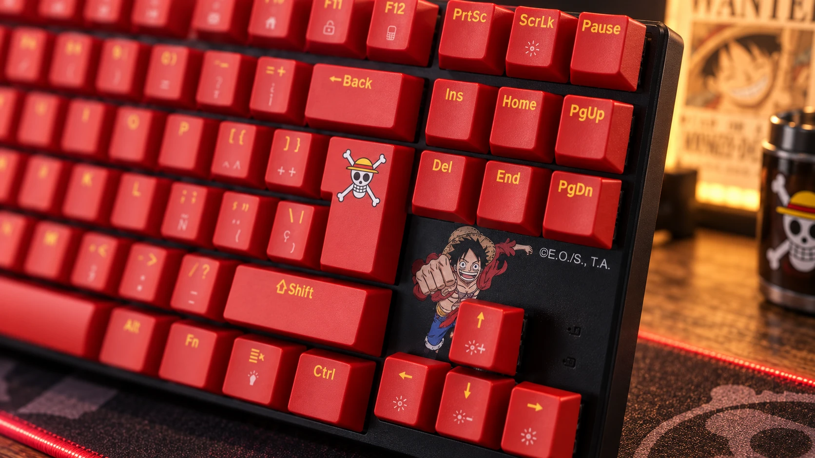 FR-TEC · One Piece Luffy en el setup