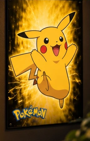 GB Eye · Pikachu Neon en el setup