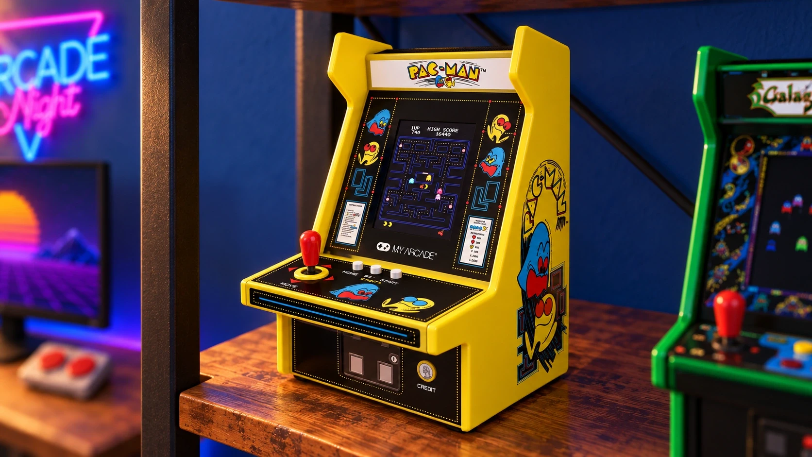 MY ARCADE · Pac-Man Micro Player Pro en el setup