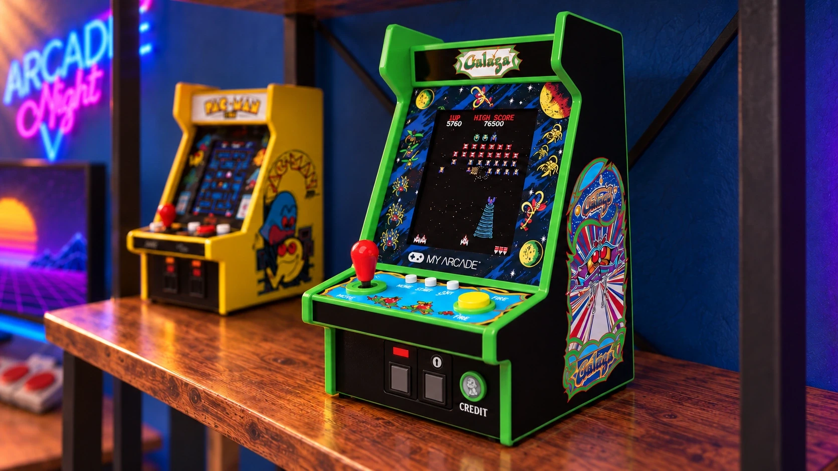 MY ARCADE · Galaga/Galaxian en el setup