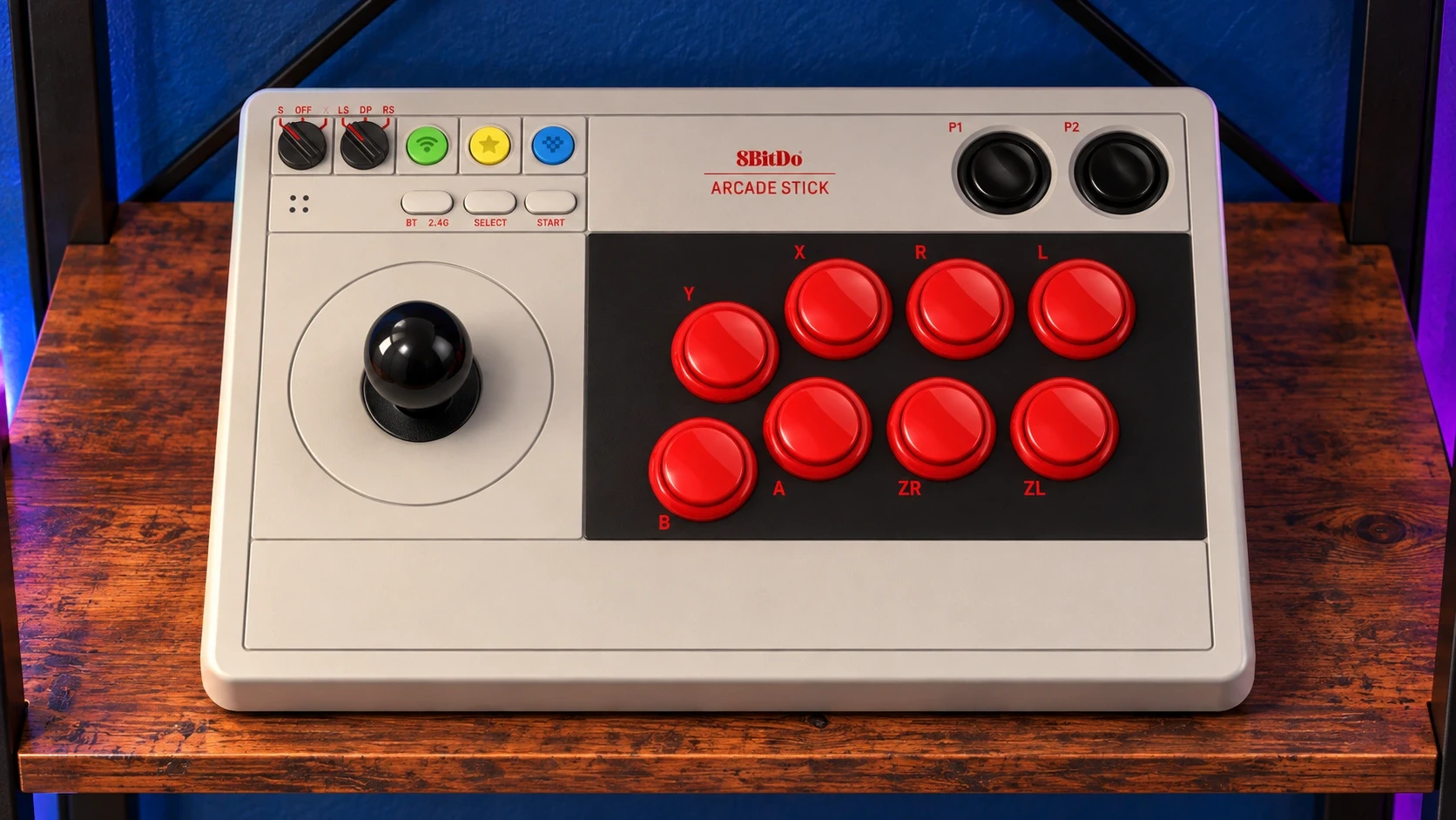 8BitDo · Arcade Stick en el setup