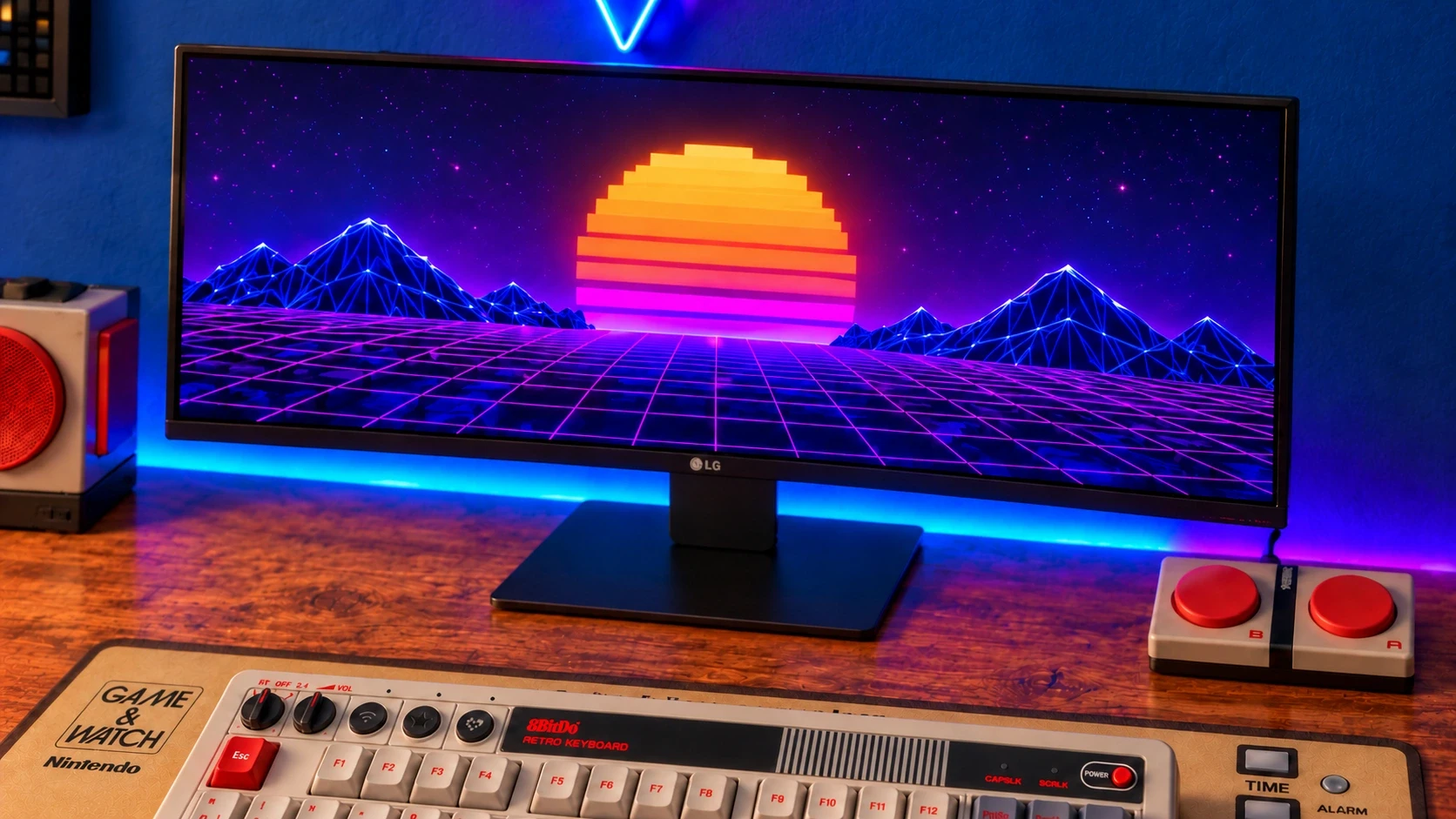 LG · UltraWide 34U640B-B en el setup