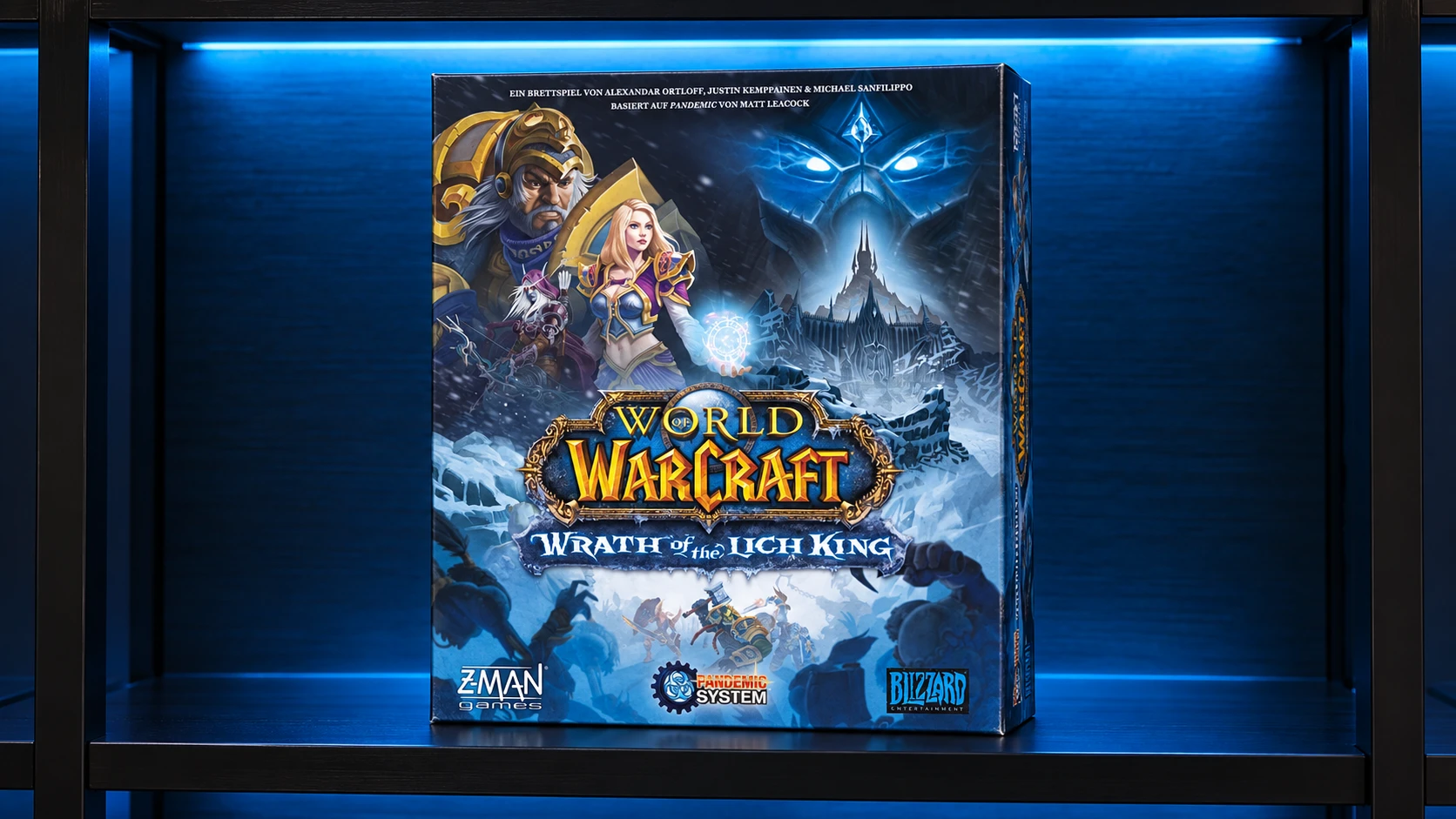Z-Man Games · Wrath of the Lich King en el setup